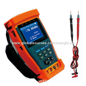 3.5" TFT-LCD Optical Power Meter, PTZ Controller CCTV Tester